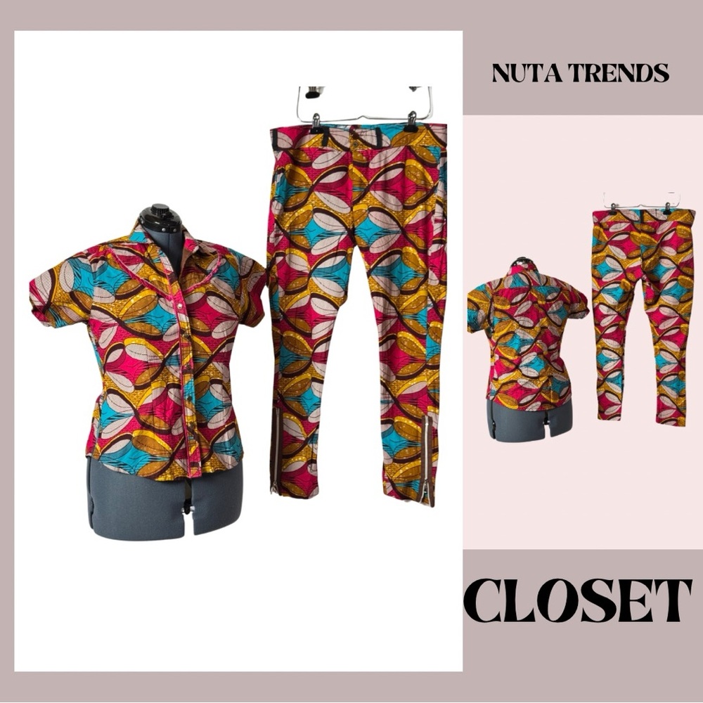 Women's Colorful Patterned Set